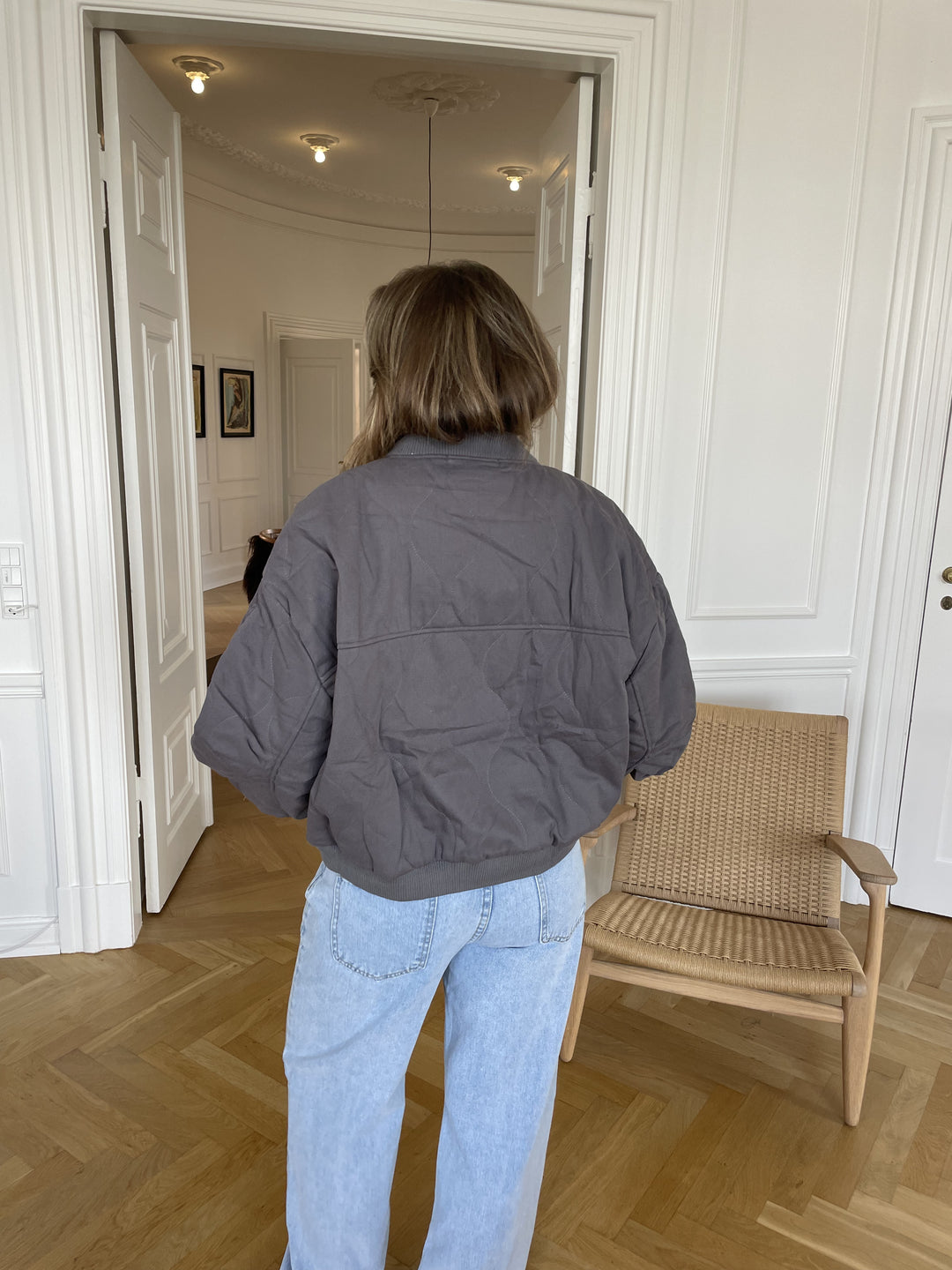 Jose bomber jacket - Dark grey