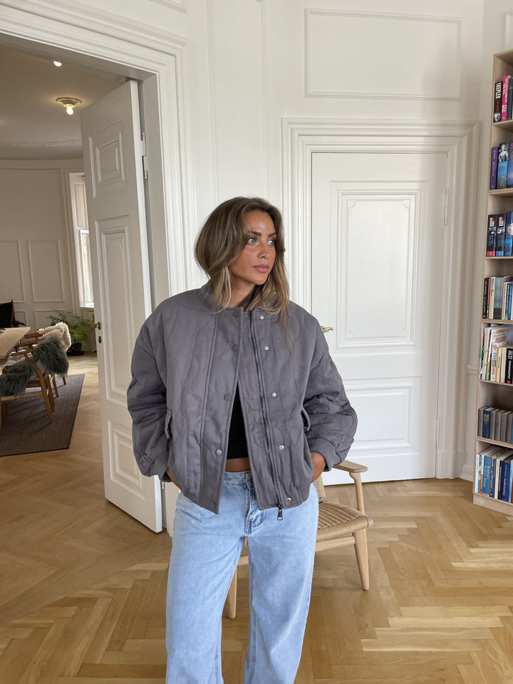 Jose bomber jacket - Dark grey