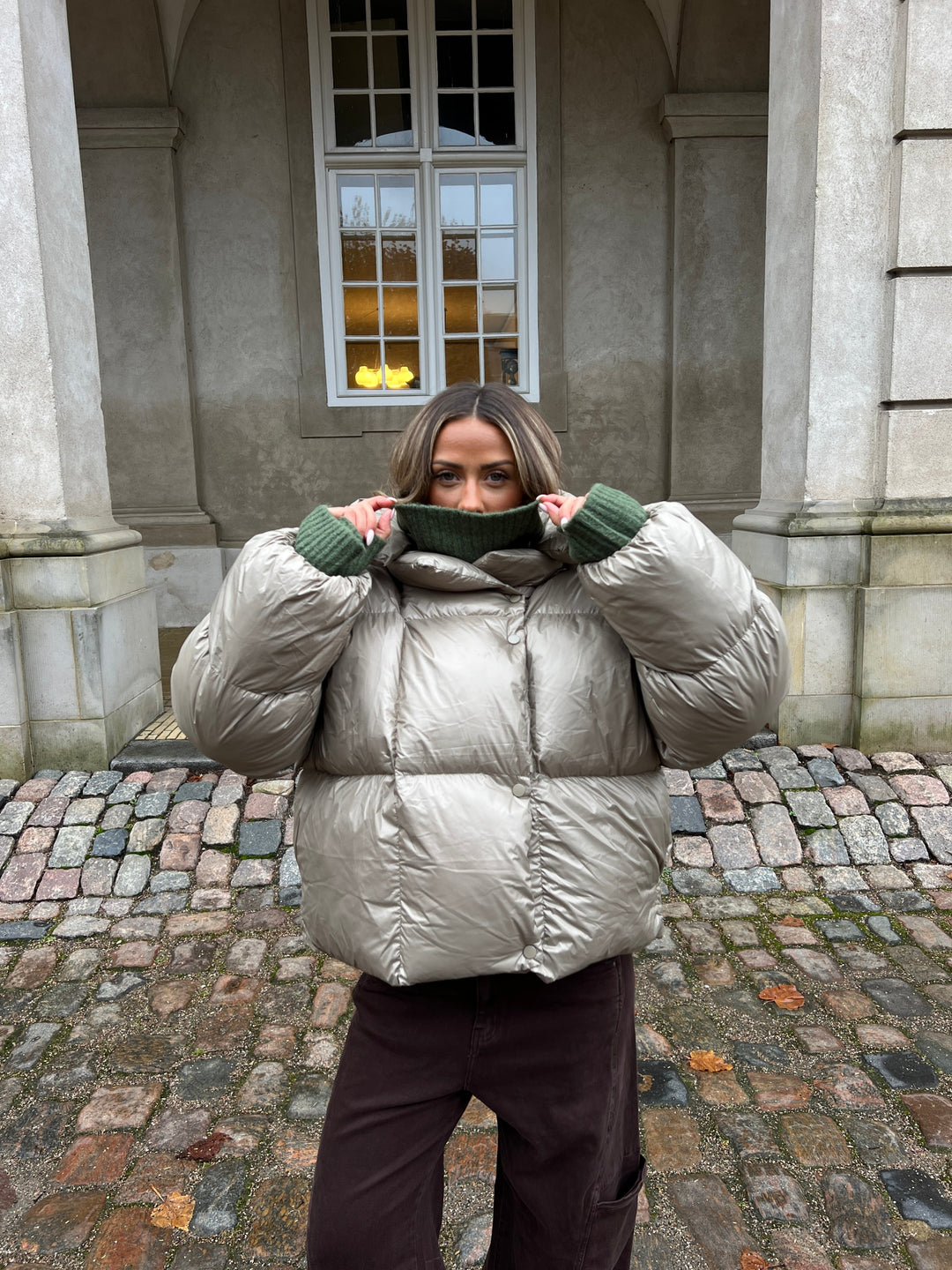 Ellinor Puffer Jacket - Sage