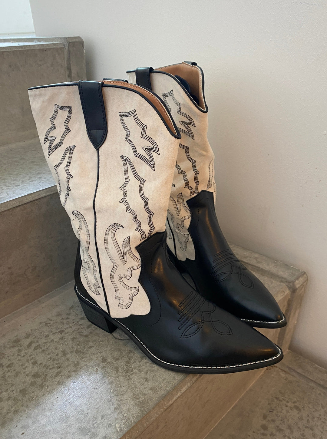 Cowboy Stiefel - Schwarz