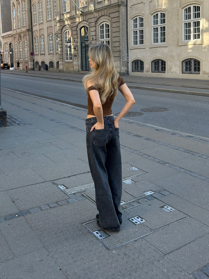 Elisa denim Jeans - Gray