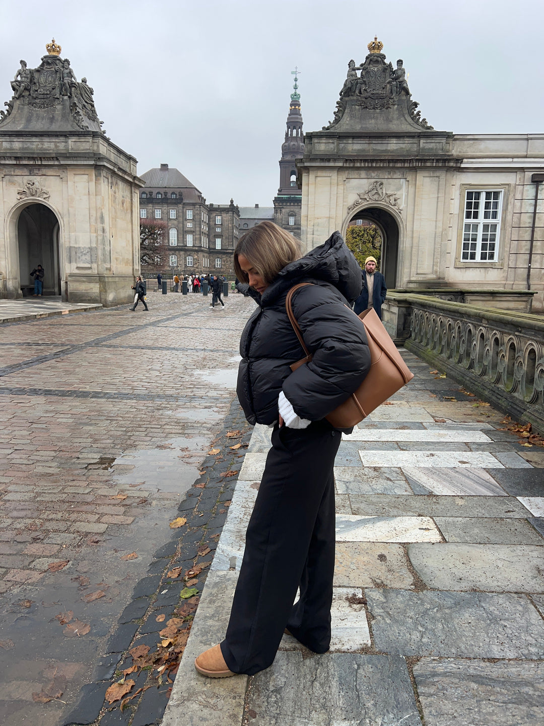 Ellinor Puffer Jacket - Black