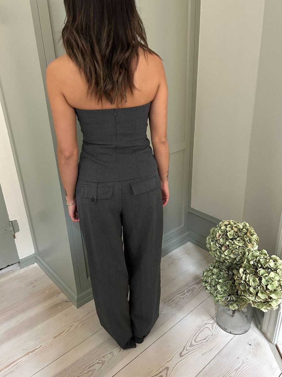 Julia bandeau top - Gray