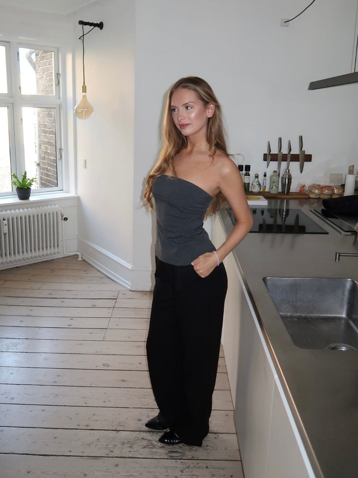 Julia bandeau top - Gray