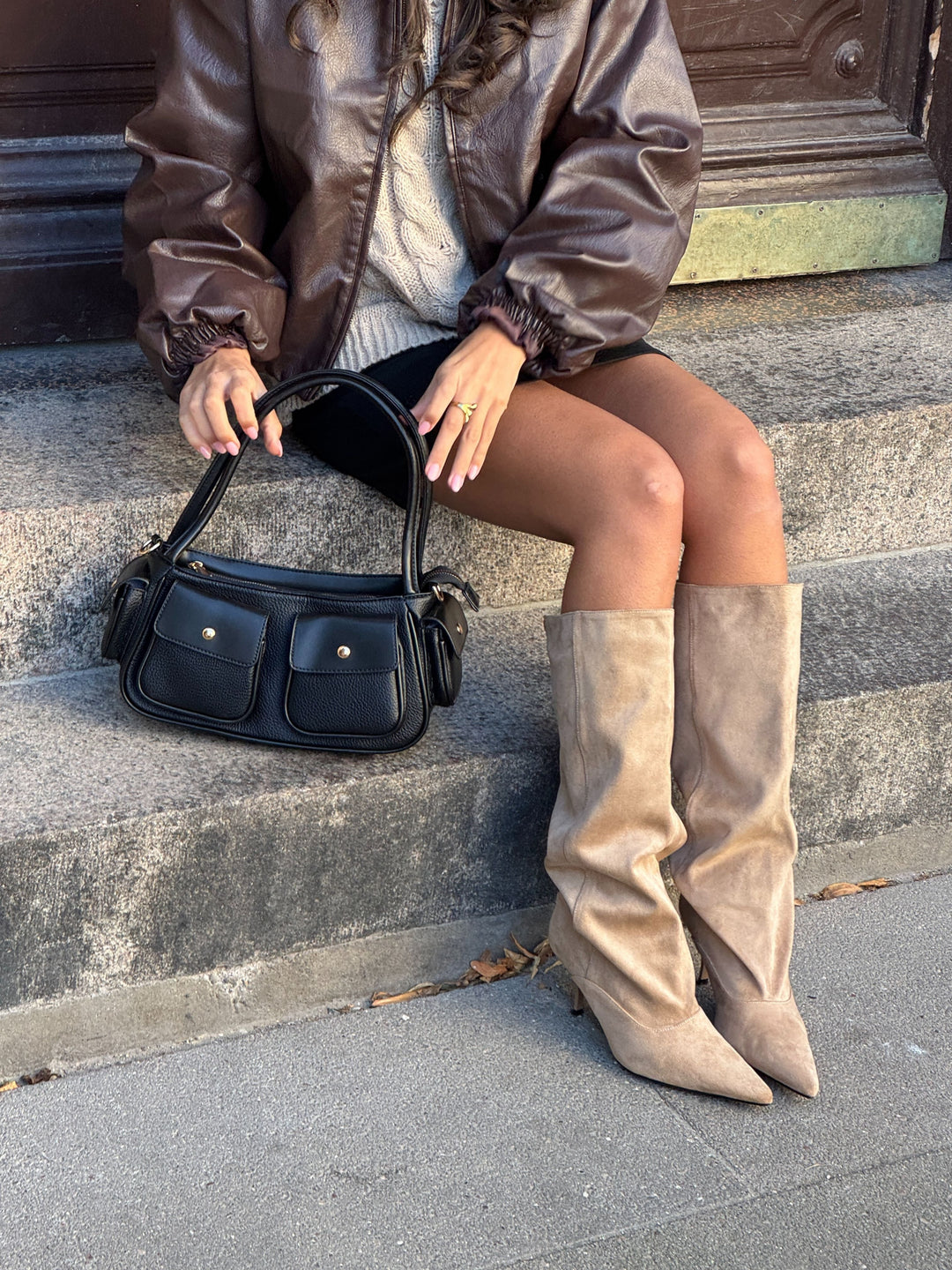 Karla shoulder bag - Black