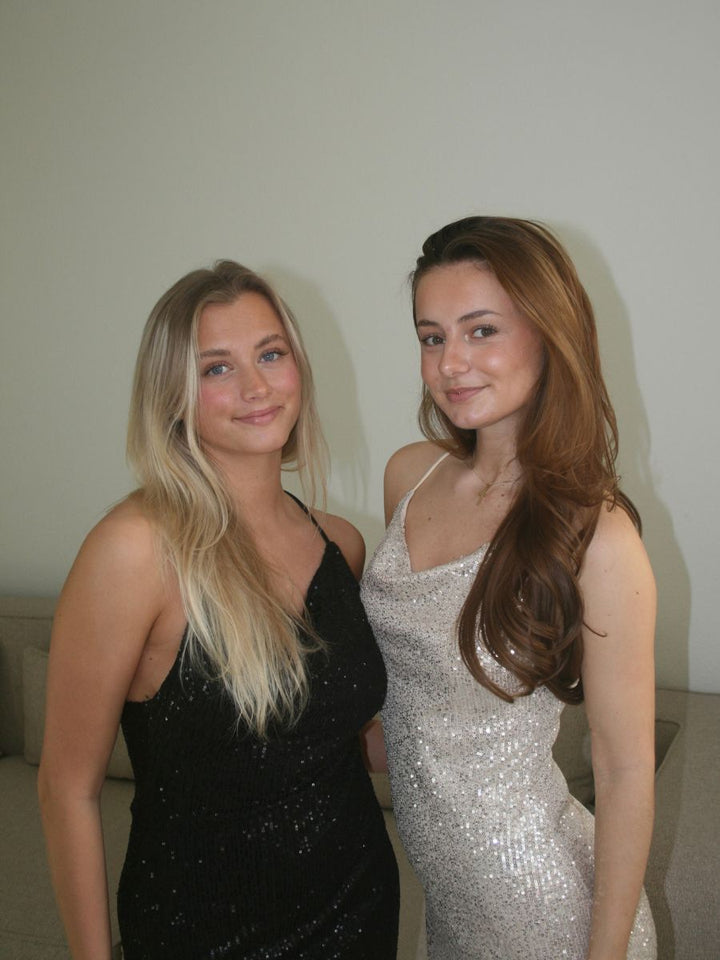 Laya glitter dress - Black