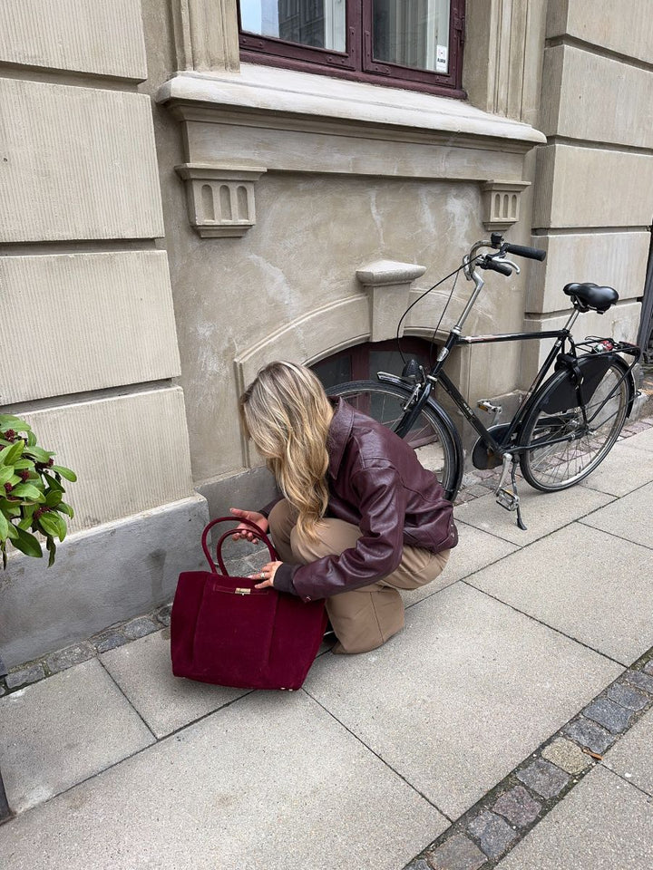 Lily bag - Dark red