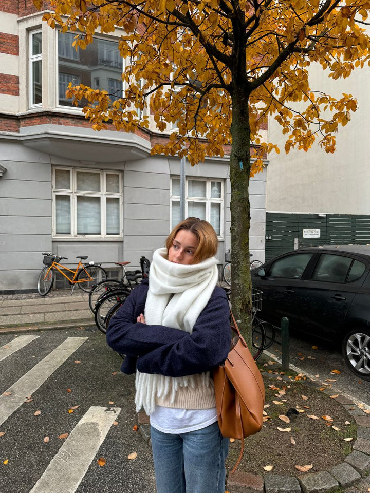 Loui scarf - White