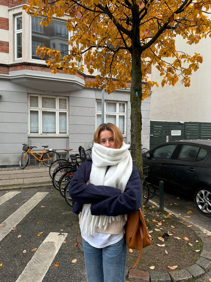 Loui scarf - White