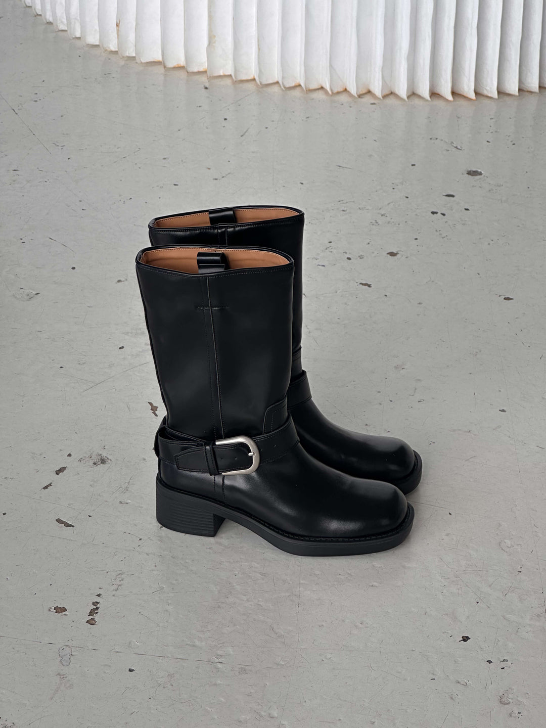 Lua buckle boots - Black