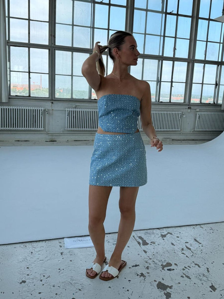 Mona denim skirt