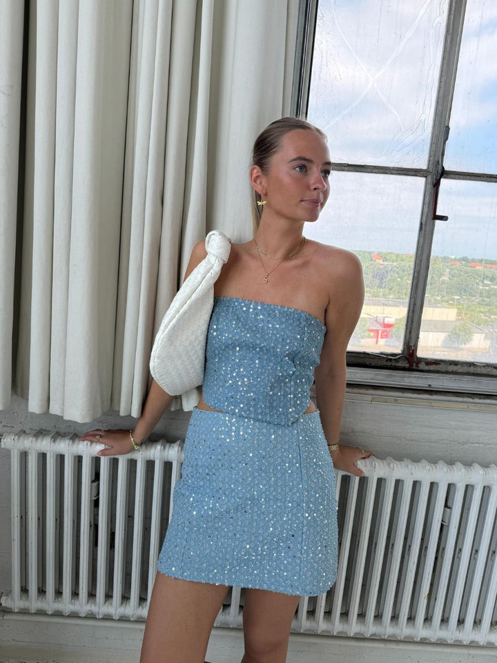 Mona denim skirt