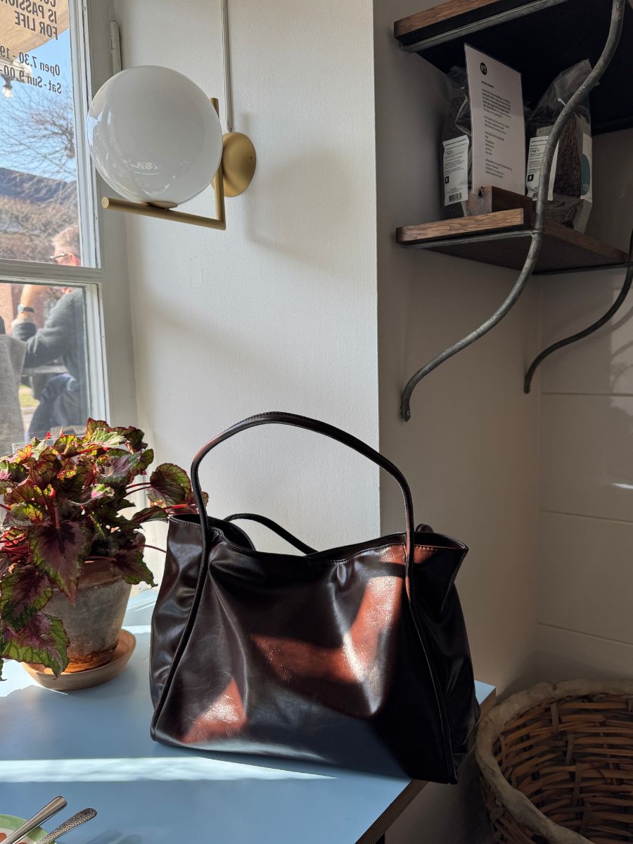 Mone shoulder bag - Dark brown
