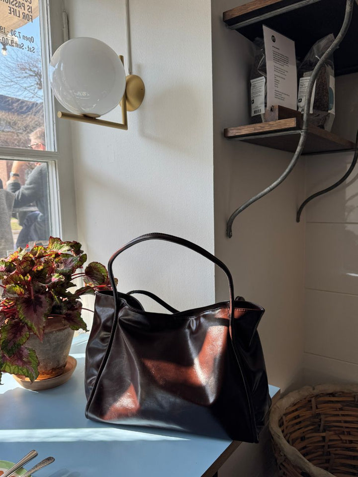 Mone shoulder bag - Dark brown