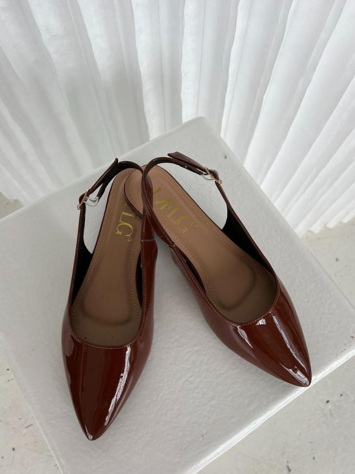 Olivia ballerina - Brown