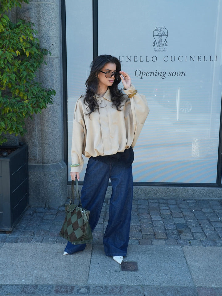 Tilia braided shoulder bag - Green