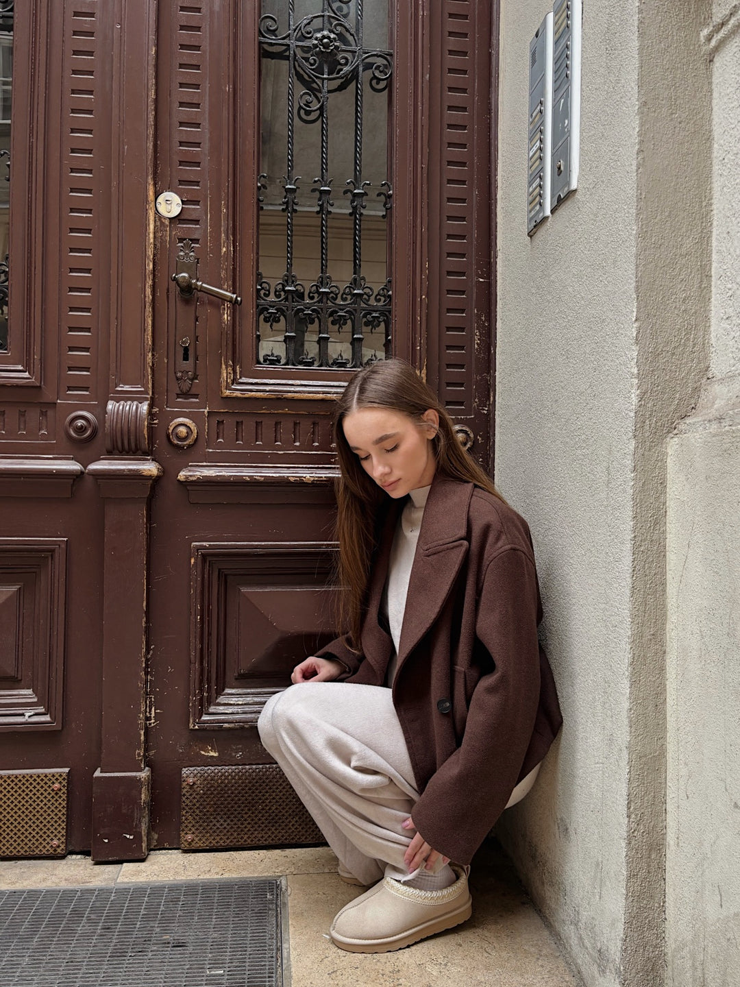 Tora teddy shoe - Beige