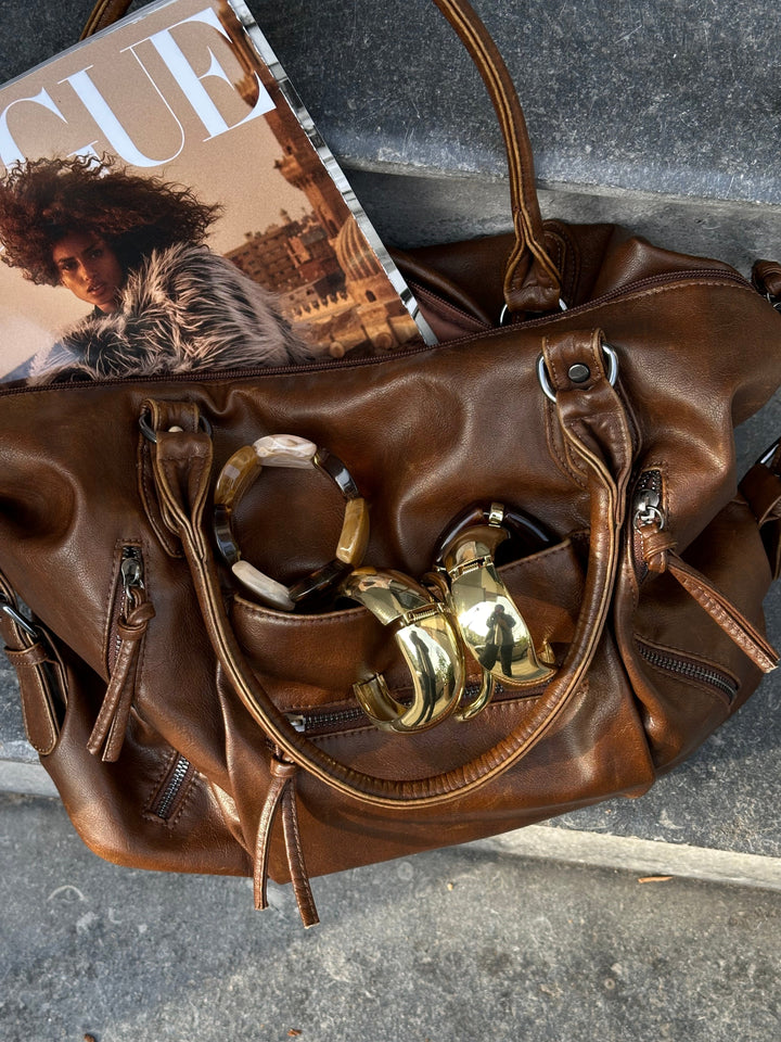 Kiva shoulder bag - Brown