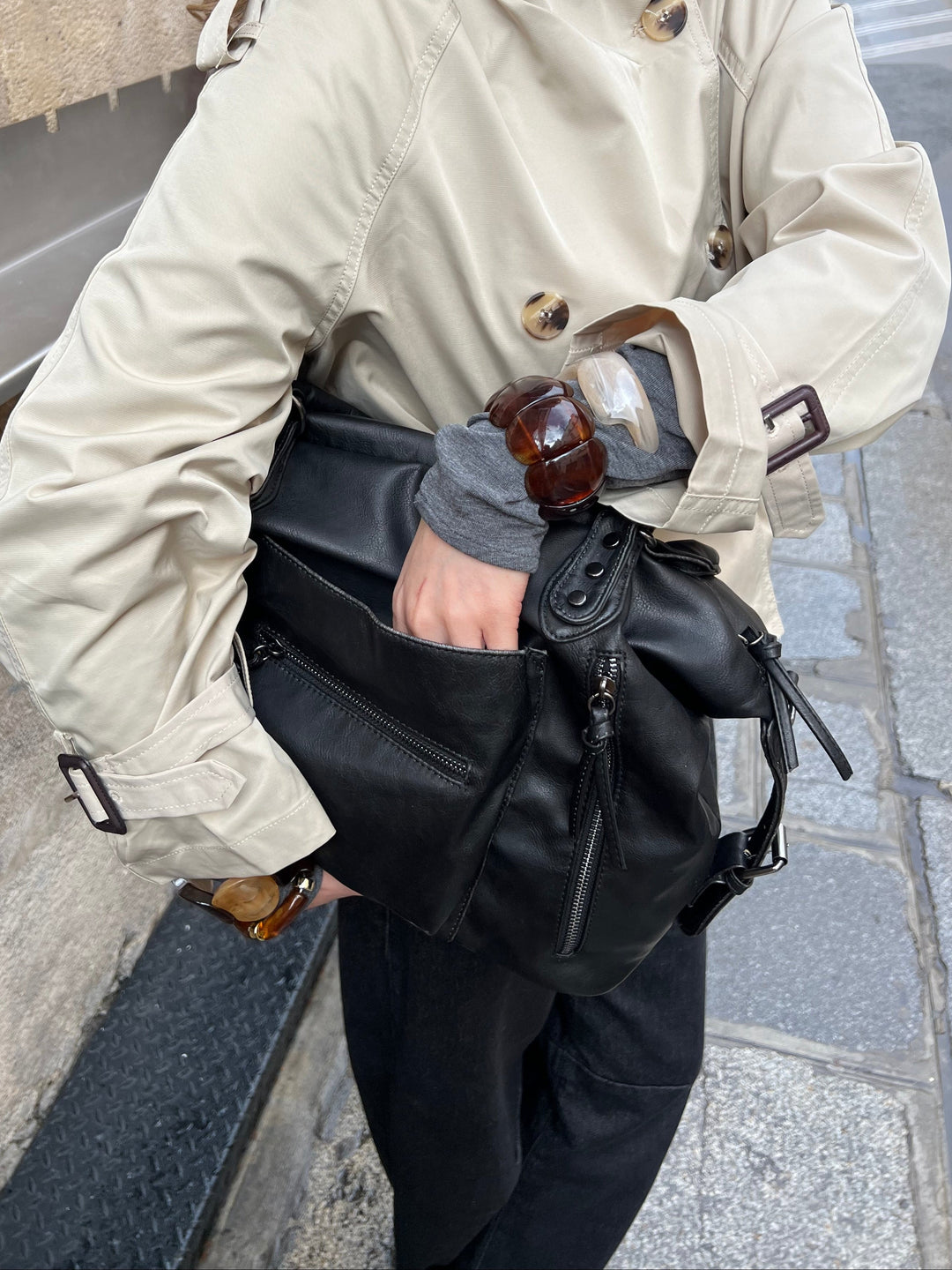 Kiva shoulder bag - Black