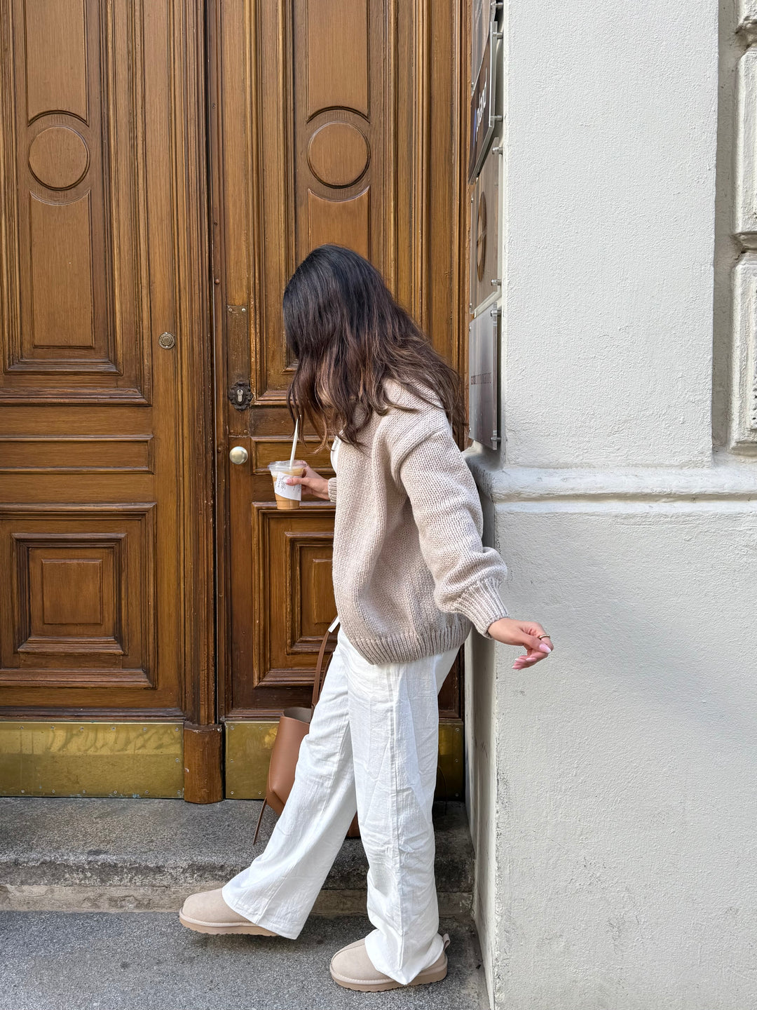 Tora teddy shoe - Beige