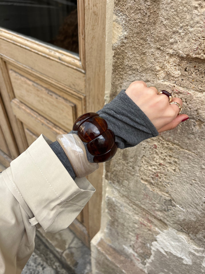 Ilya bracelet - Dark brown