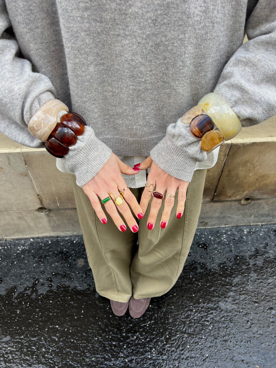 Ilya bracelet - Dark brown