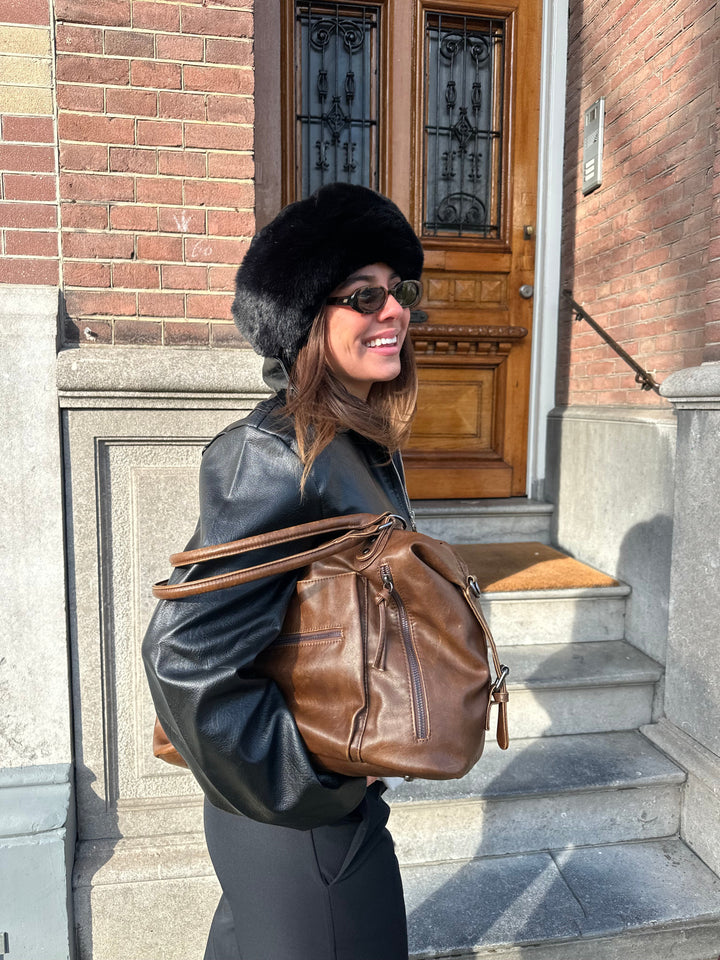 Kiva shoulder bag - Brown