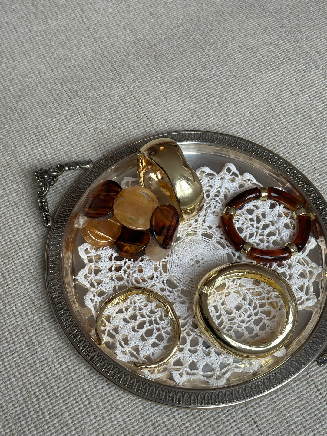 Niva 3 x bracelet - Gold