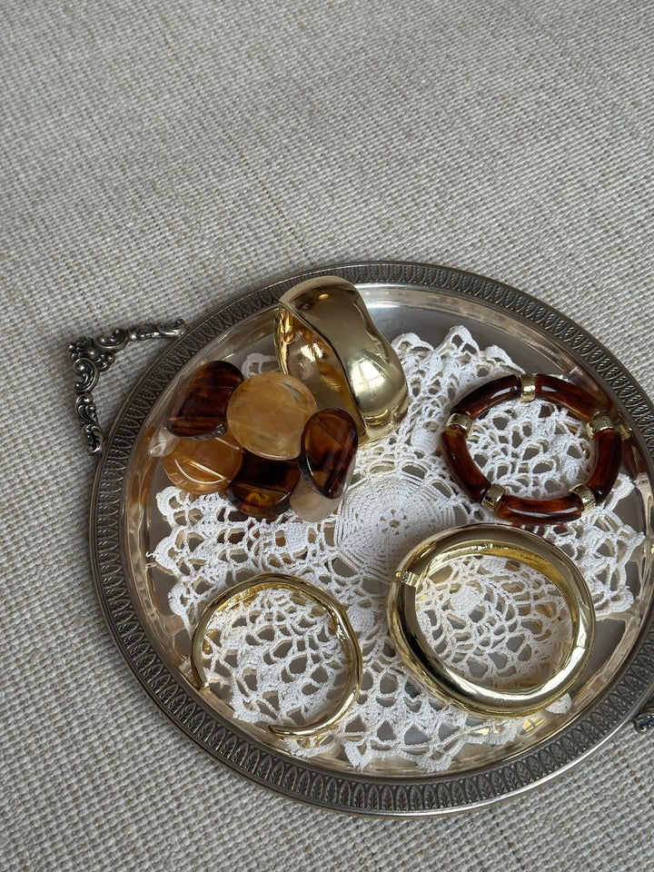 Niva 3 x bracelet - Gold